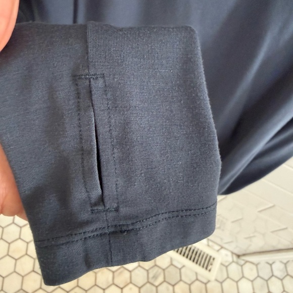 Free Fly Apparel Bamboo Gray-blue Long Sleeve Top - Picture 9 of 11